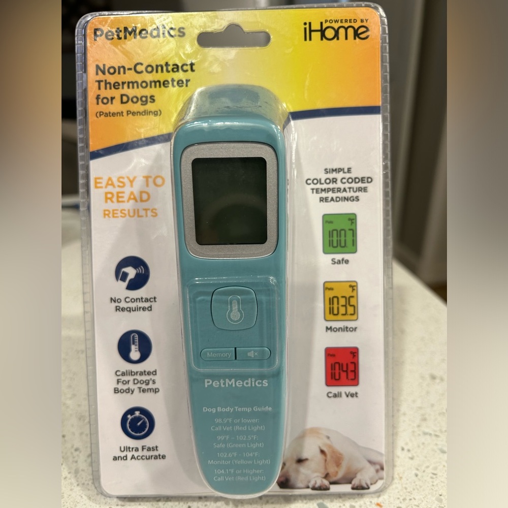 Petmedics non contact thermometer for dogs
